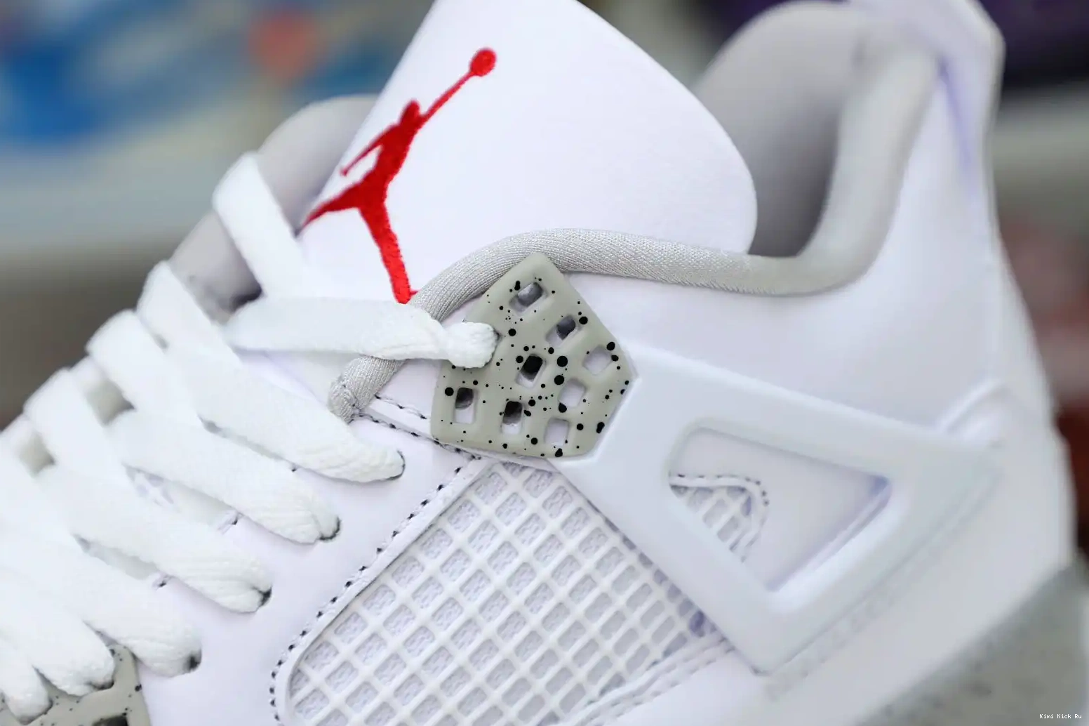 OREO' RETRO JORDAN 'WHITE AIR 4 Kimikick 0416